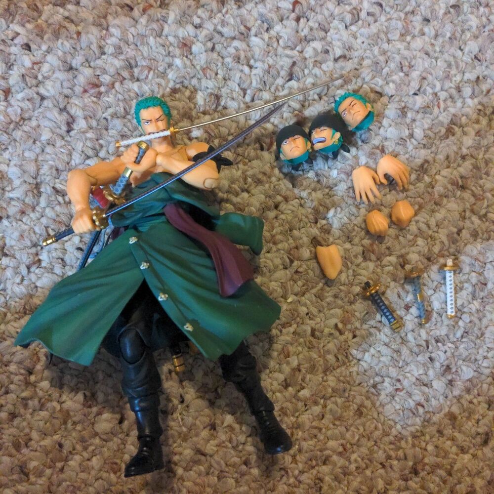 Variable Action Heroes Roronoa Zoro One Piece Megahouse Figure Anime NEW